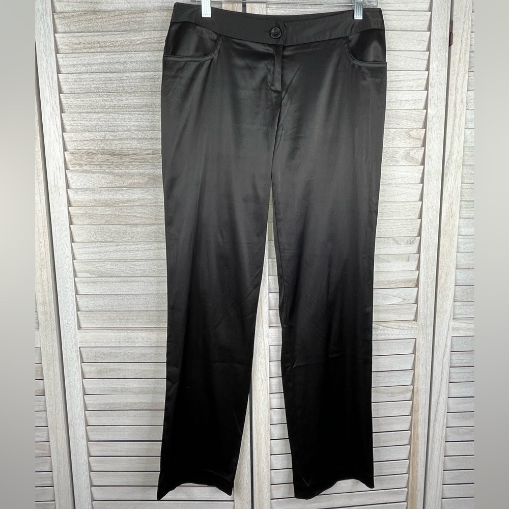 NO BOUNDARIES Satin Pants Black-7